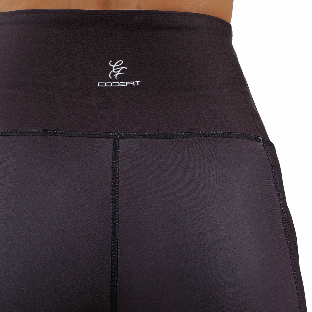 Pink ombre yoga leggings with pockets - Picture 4 of 5